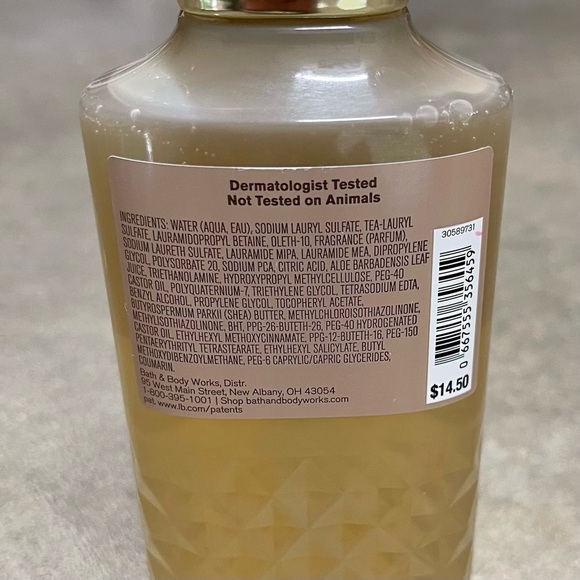 Bath & Body Works Snowflakes & Cashmere Shower Gel 10oz New - Picture 4 of 4